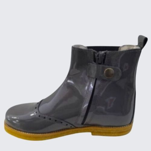 TT KIDS PLUTO GREY PATENT