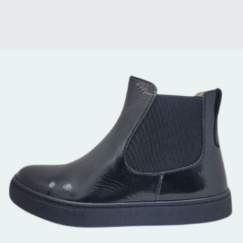 TT KIDS CHELSEA BLACK SHINY