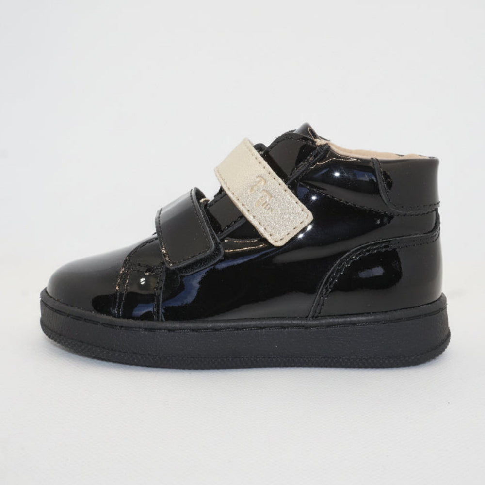 SIMMY FLEXY BOOT BLACK PATENT