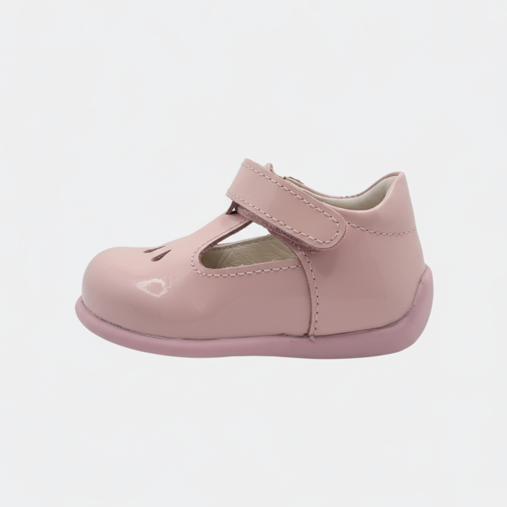 LUCKY PINK PATENT - White Background
