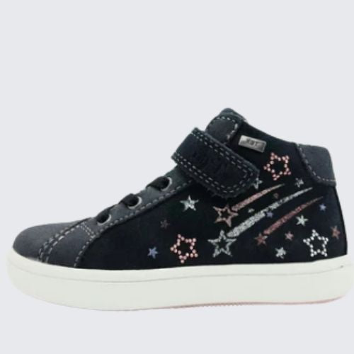 TT KIDS SHOOTING STAR HI TOP TEX  NAVY