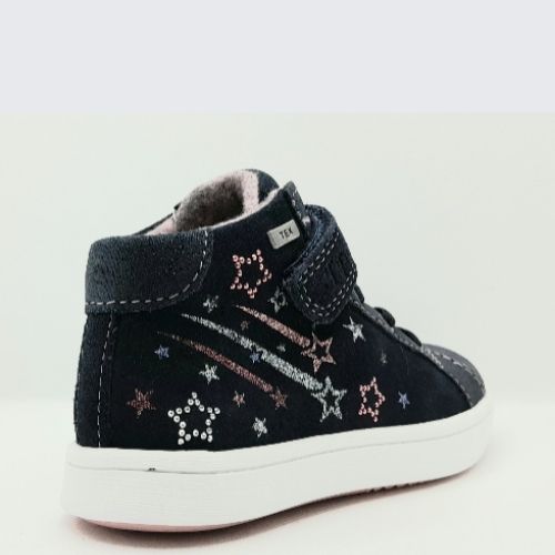 TT KIDS SHOOTING STAR HI TOP TEX  NAVY