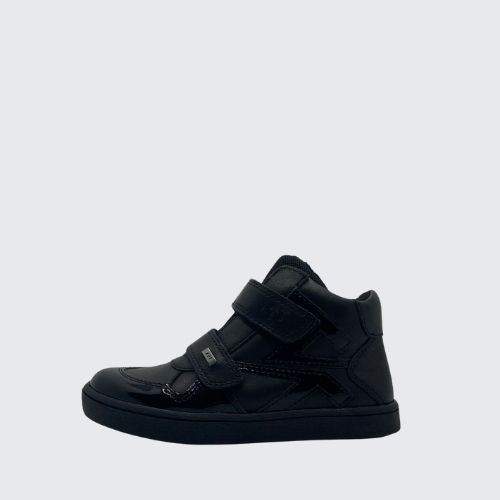 MIKIE TEX BLACK/BLACK PATENT