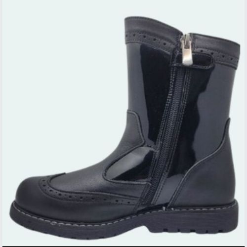 TT KIDS BIANCA BLACK+PATENT