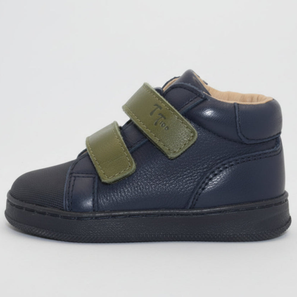 SIMMY FLEXY BOOT NAVY LEATHER